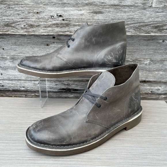 CLARKS Bushacre 2 Casual Chukka Boots / Ms-Sz 10 - Picture 2 of 9